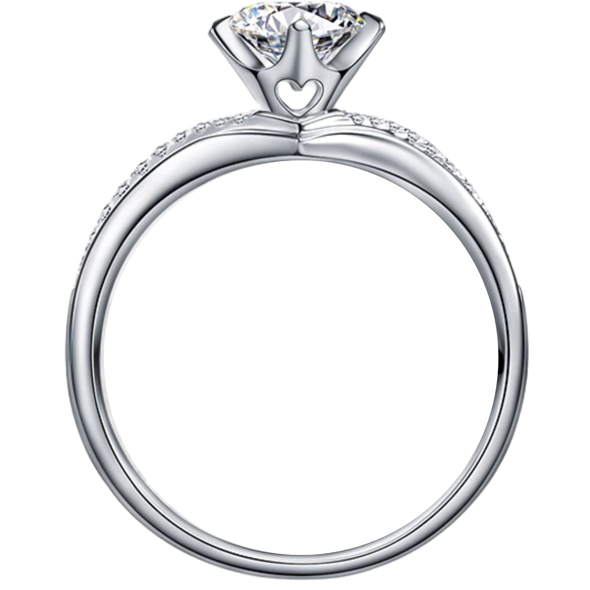 Lavande Double Band: 1 - Carat