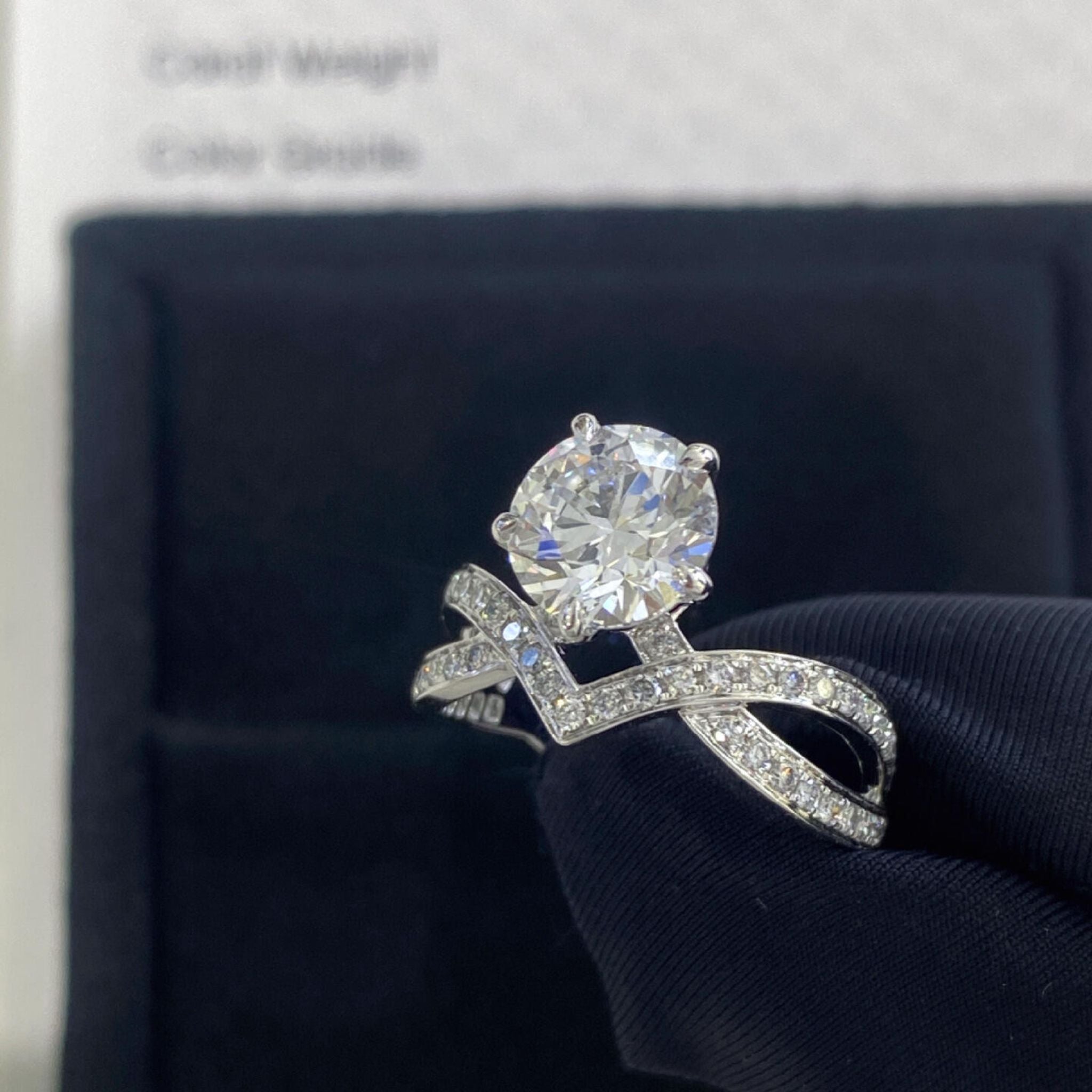 Noyer Crown Engagement Ring (RTS-5905)