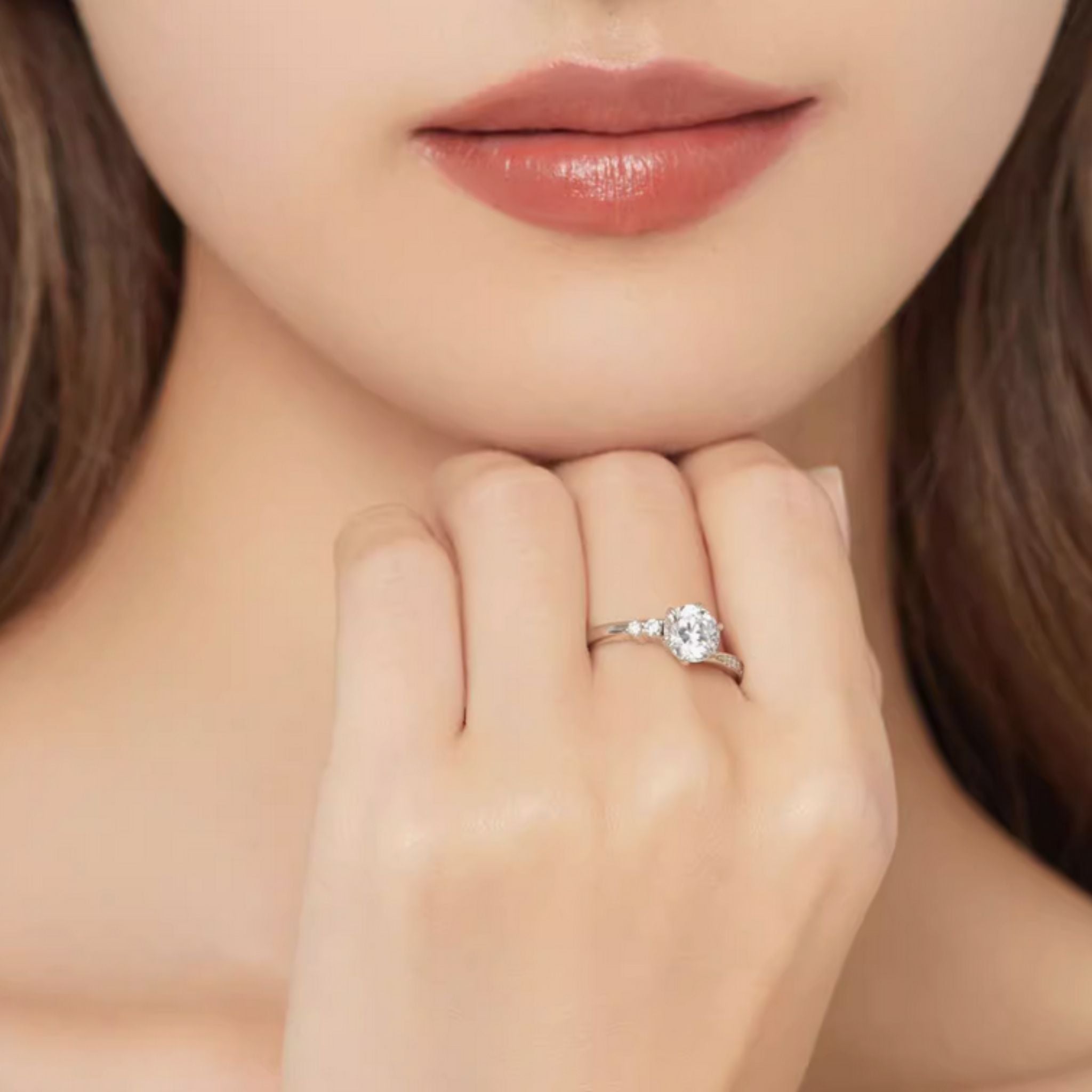 Stellar Round Brilliant Diamond Ring