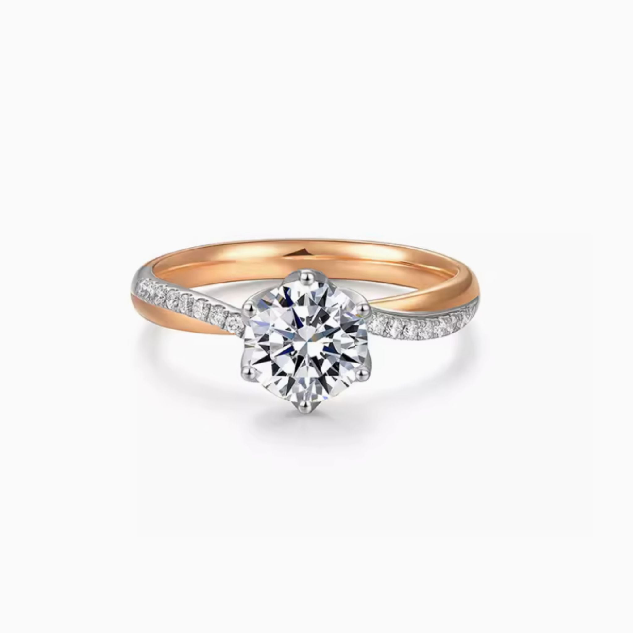 Harmony Duet: Duo Gold Twist Solitaire