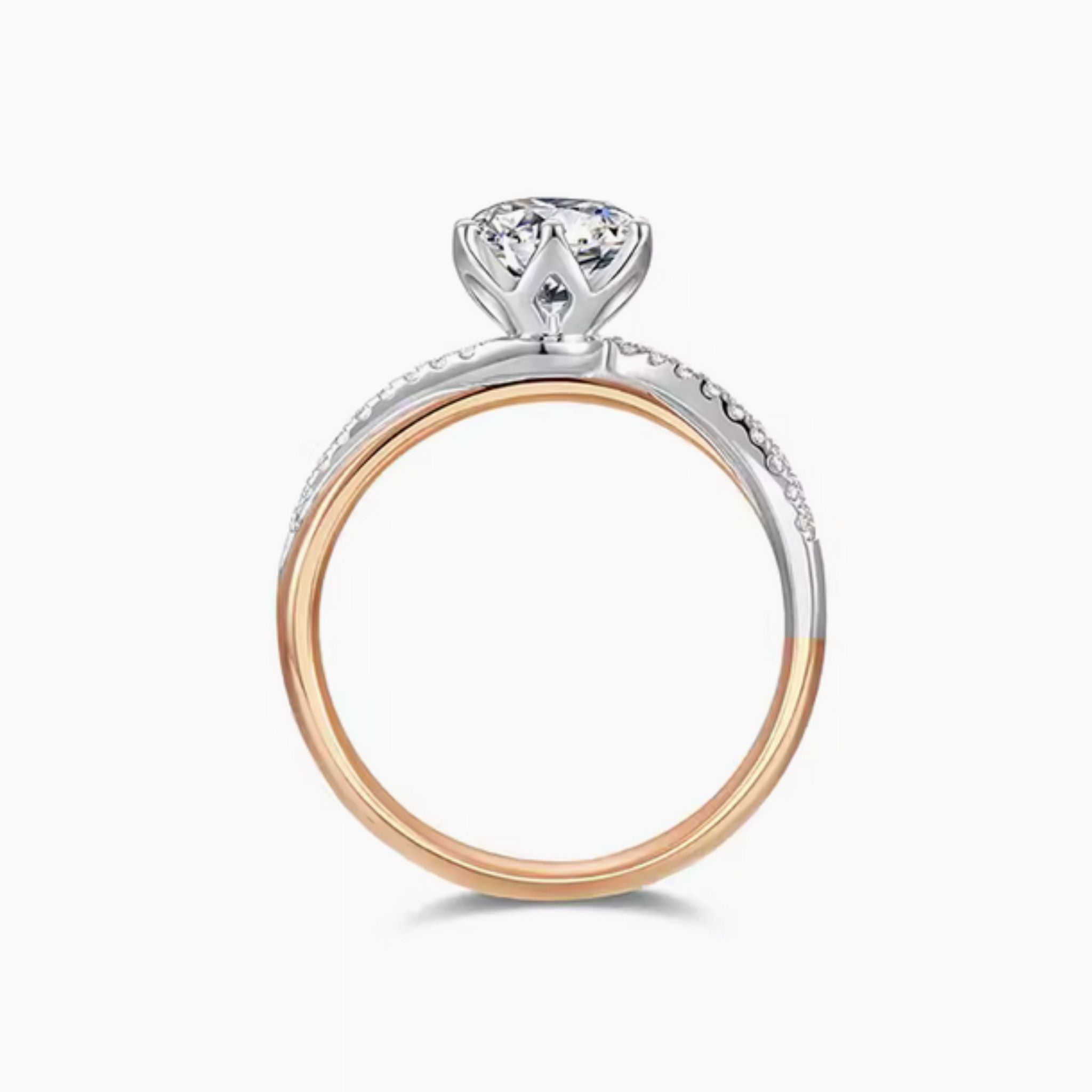 Harmony Duet: Duo Gold Twist Solitaire