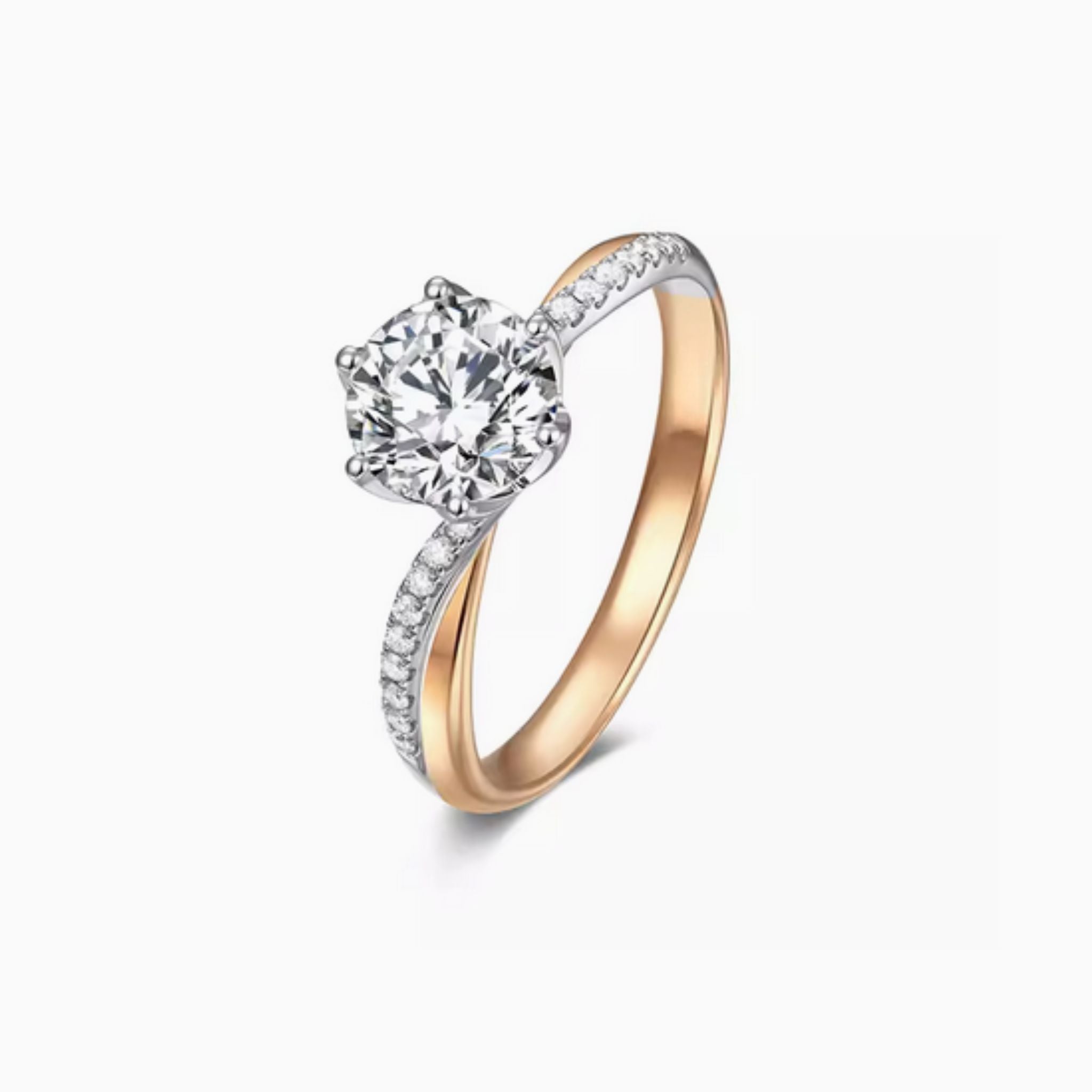 Harmony Duet: Duo Gold Twist Solitaire