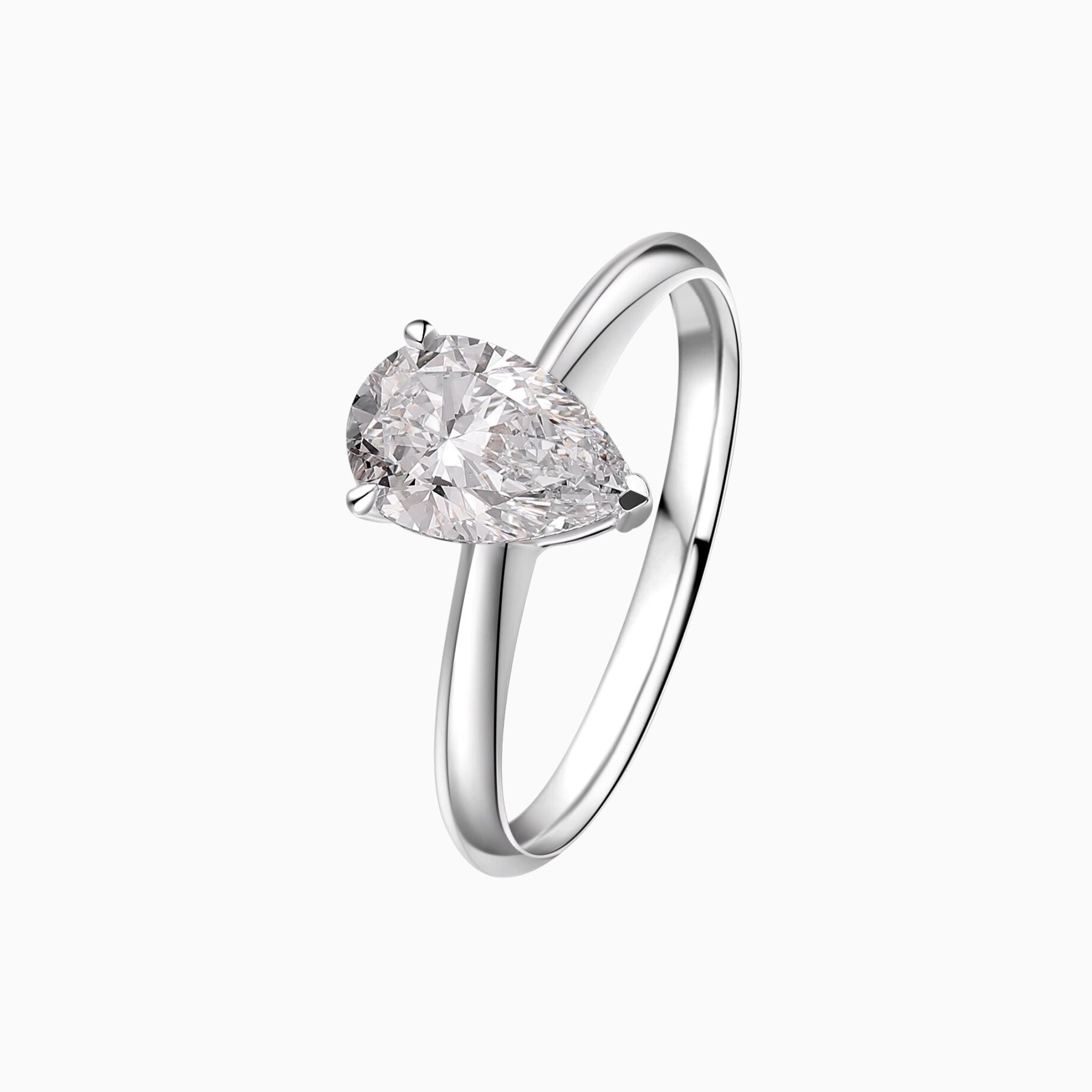 Parnassie Pear Brilliant Engagement Ring