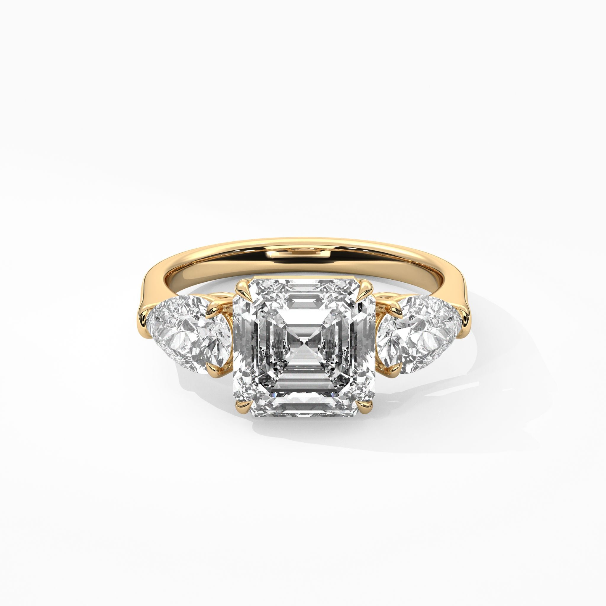 Emily Asscher Triple Diamond Engagement Ring