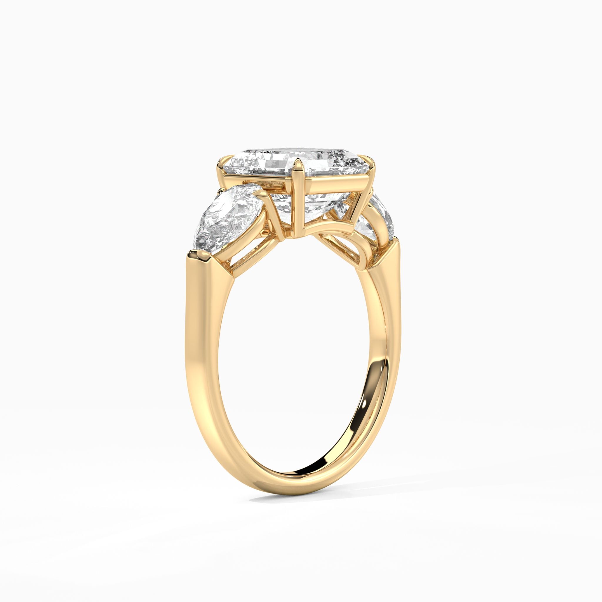 Emily Asscher Triple Diamond Engagement Ring