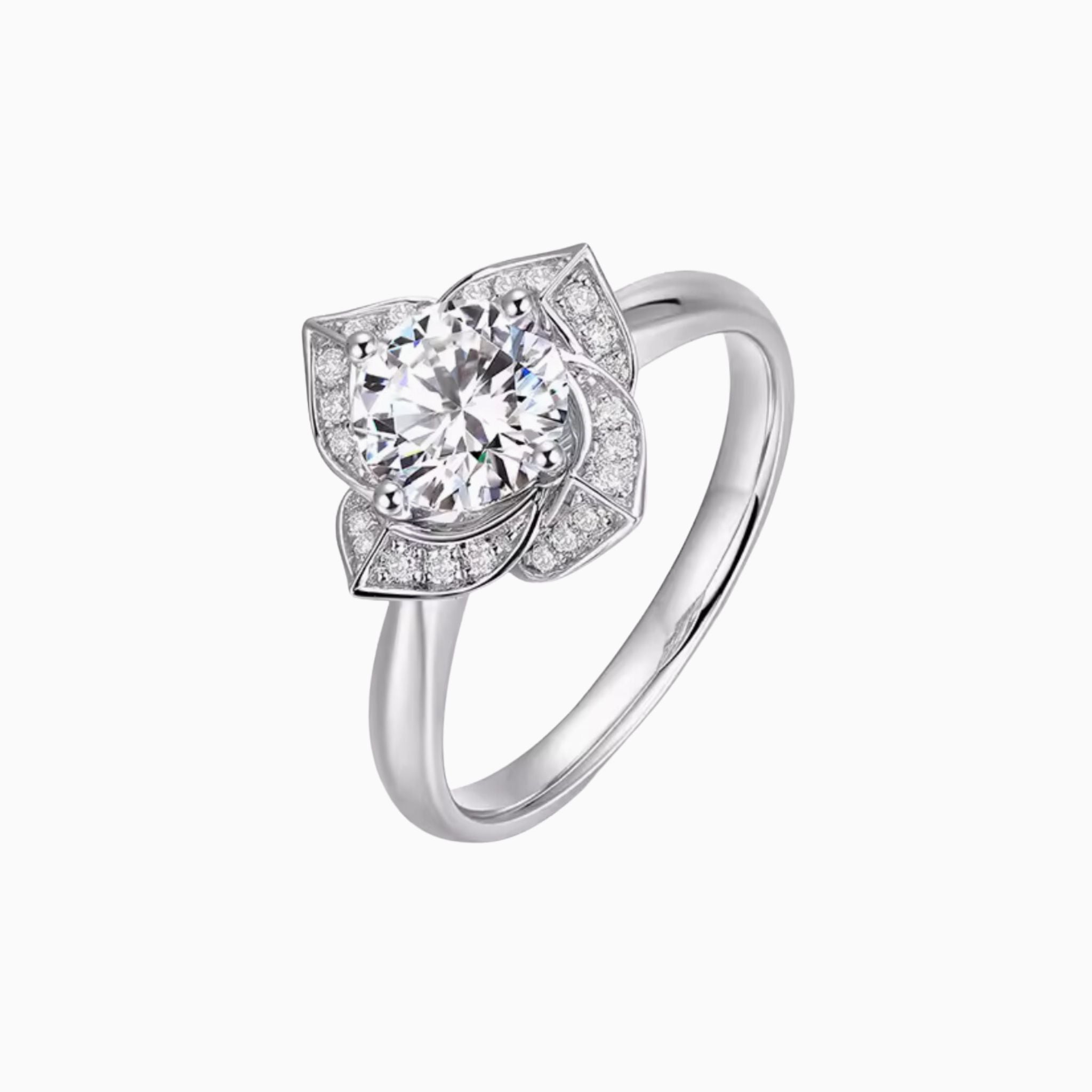 Callalily Eternal Flower Engagement Ring