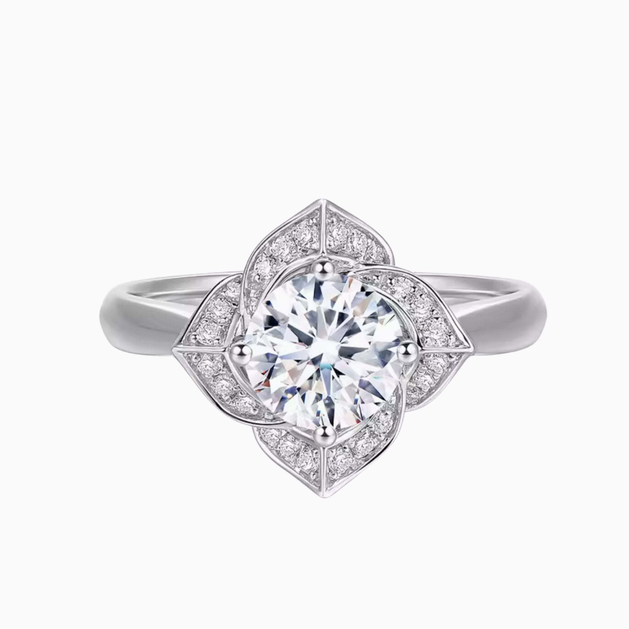 Callalily Eternal Flower Engagement Ring