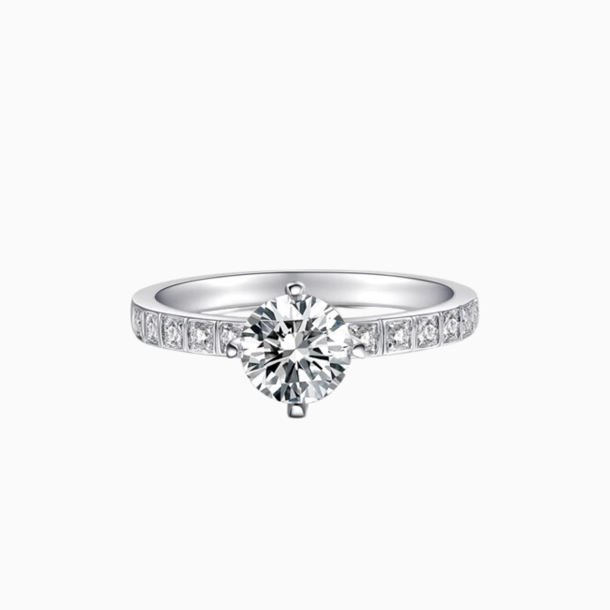 Sacred Vows Pavé Engagement Ring