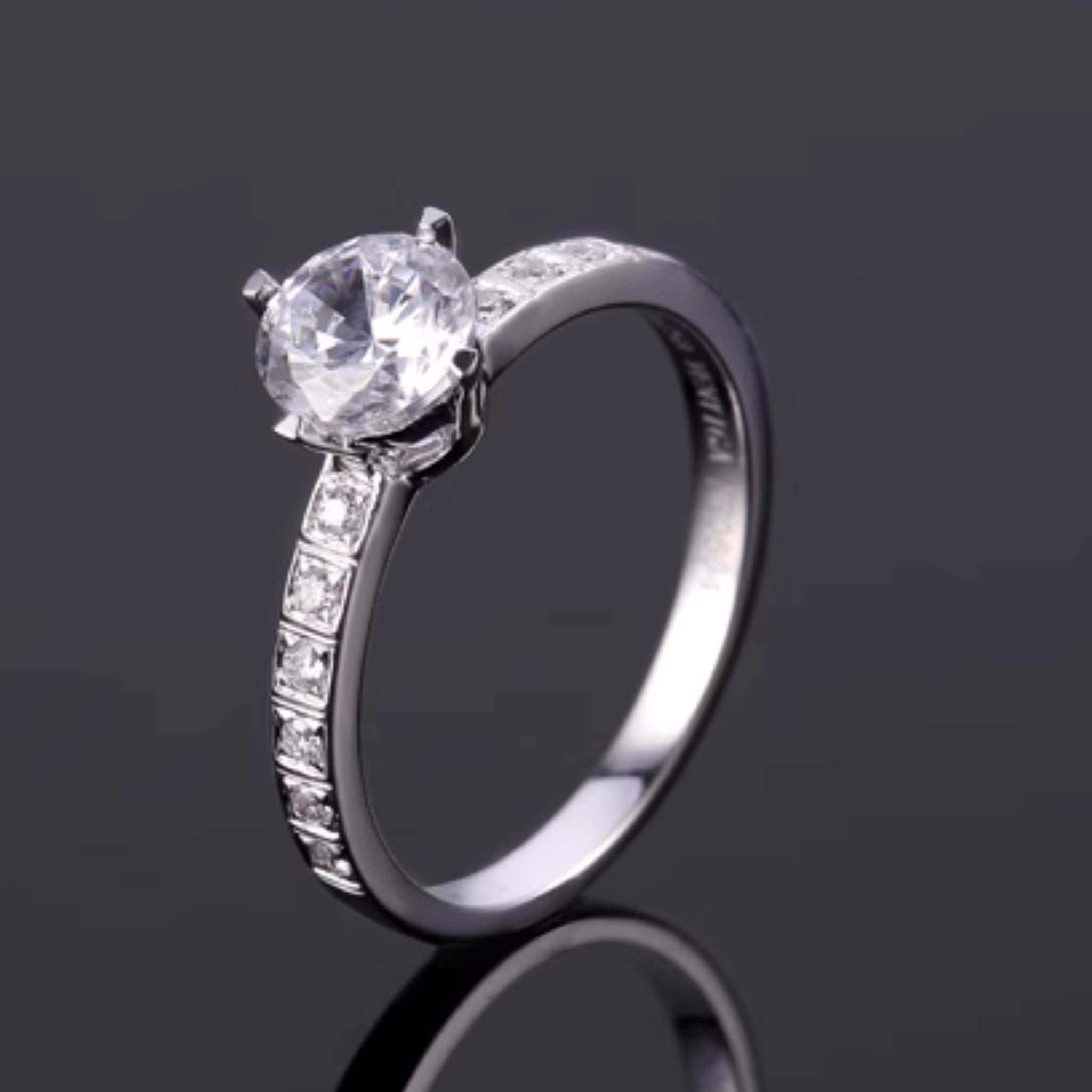 Sacred Vows Pavé Engagement Ring