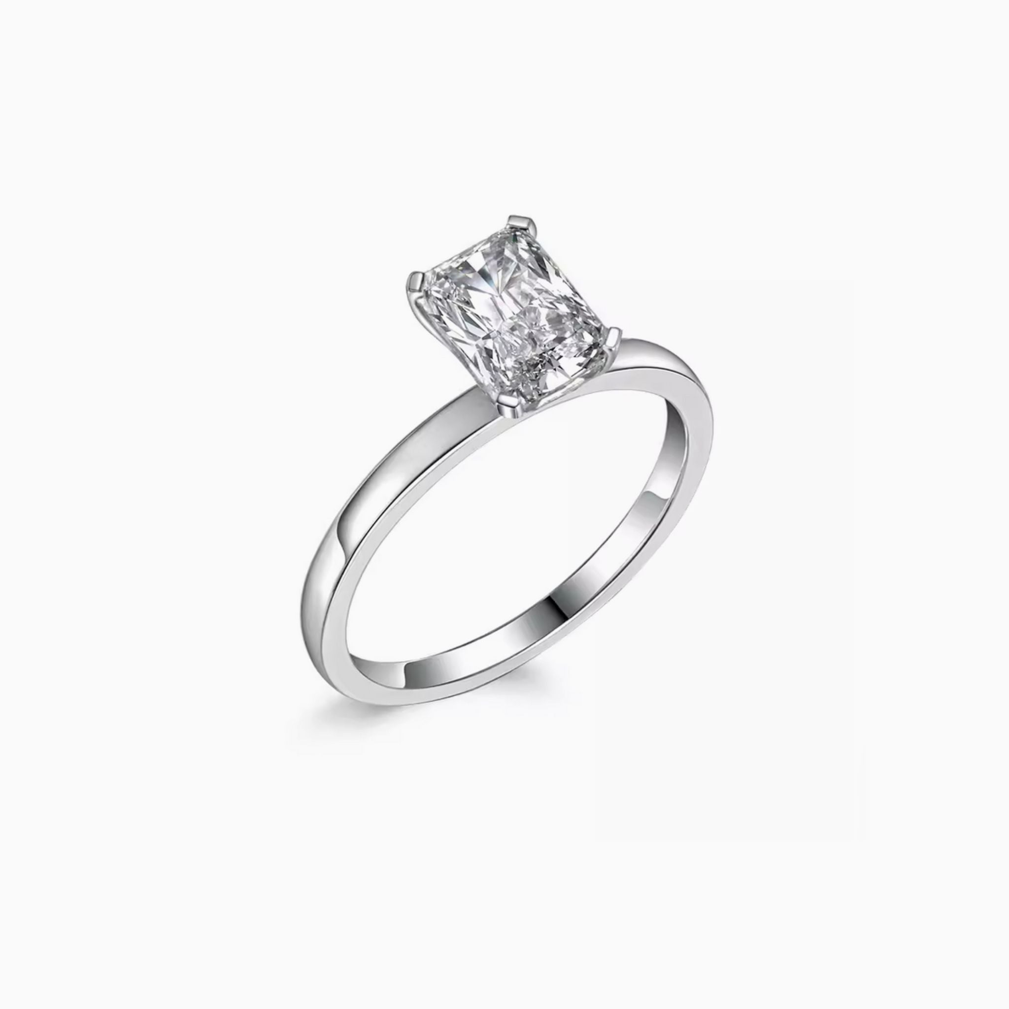 Roanne Radiant Brilliant Diamond Solitaire