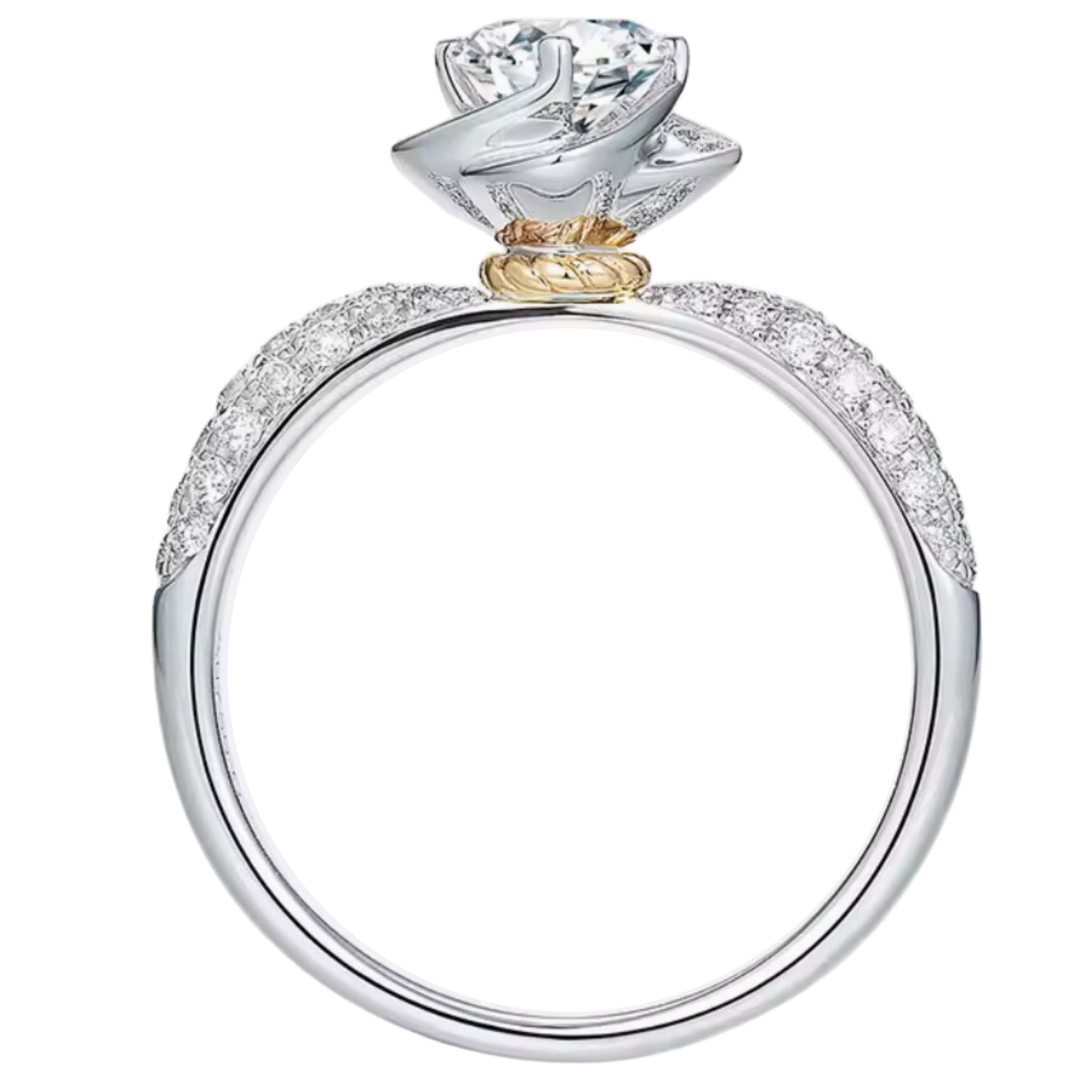 Rose Pavé: 1 - Carat