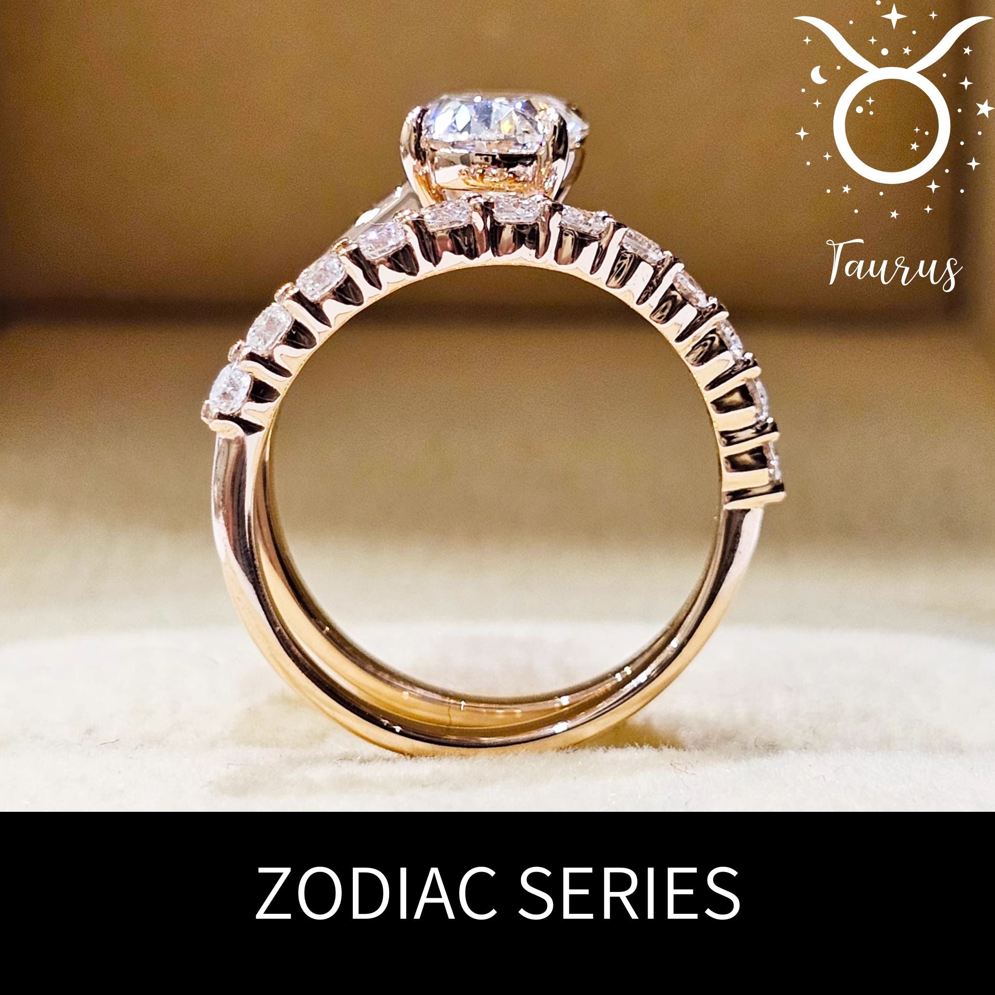 Taurus Oval Brilliant with Eternity Band