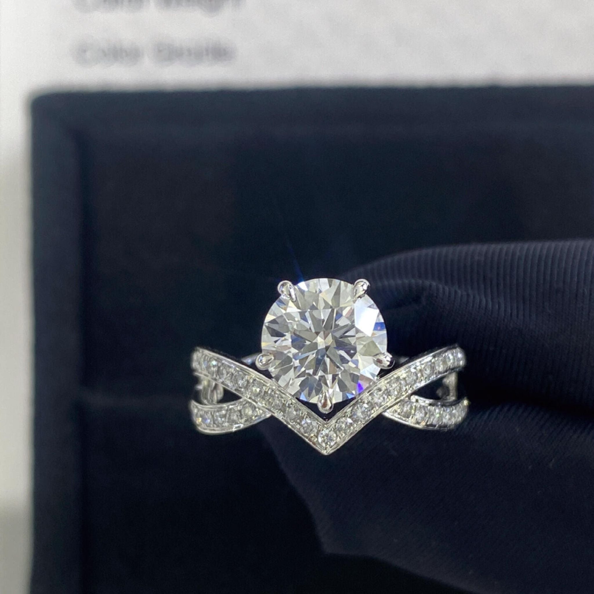 Noyer Crown Engagement Ring (RTS-5905)