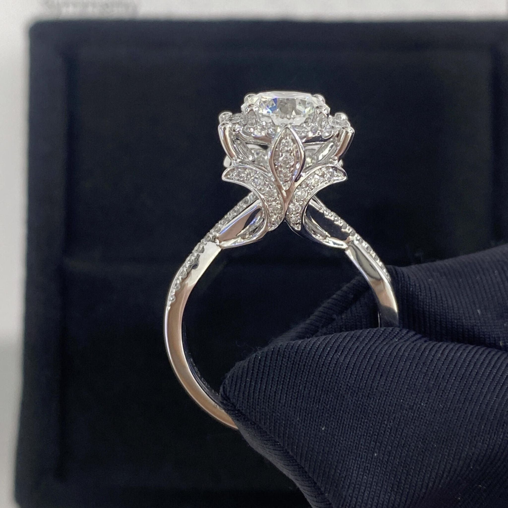 Eternal Flower Engagement Ring (RTS-1176)