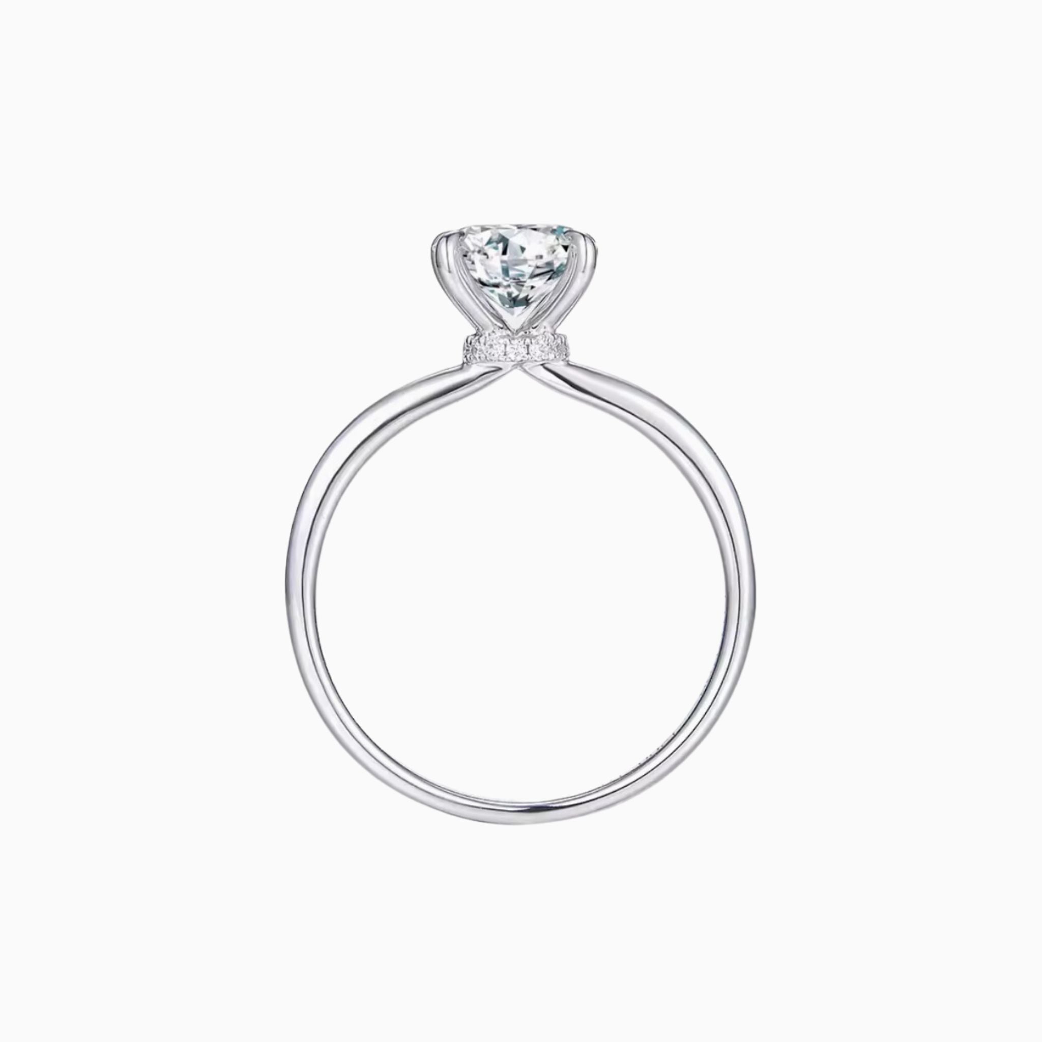 Fleurie Promise Engagement Ring: 1-Carat