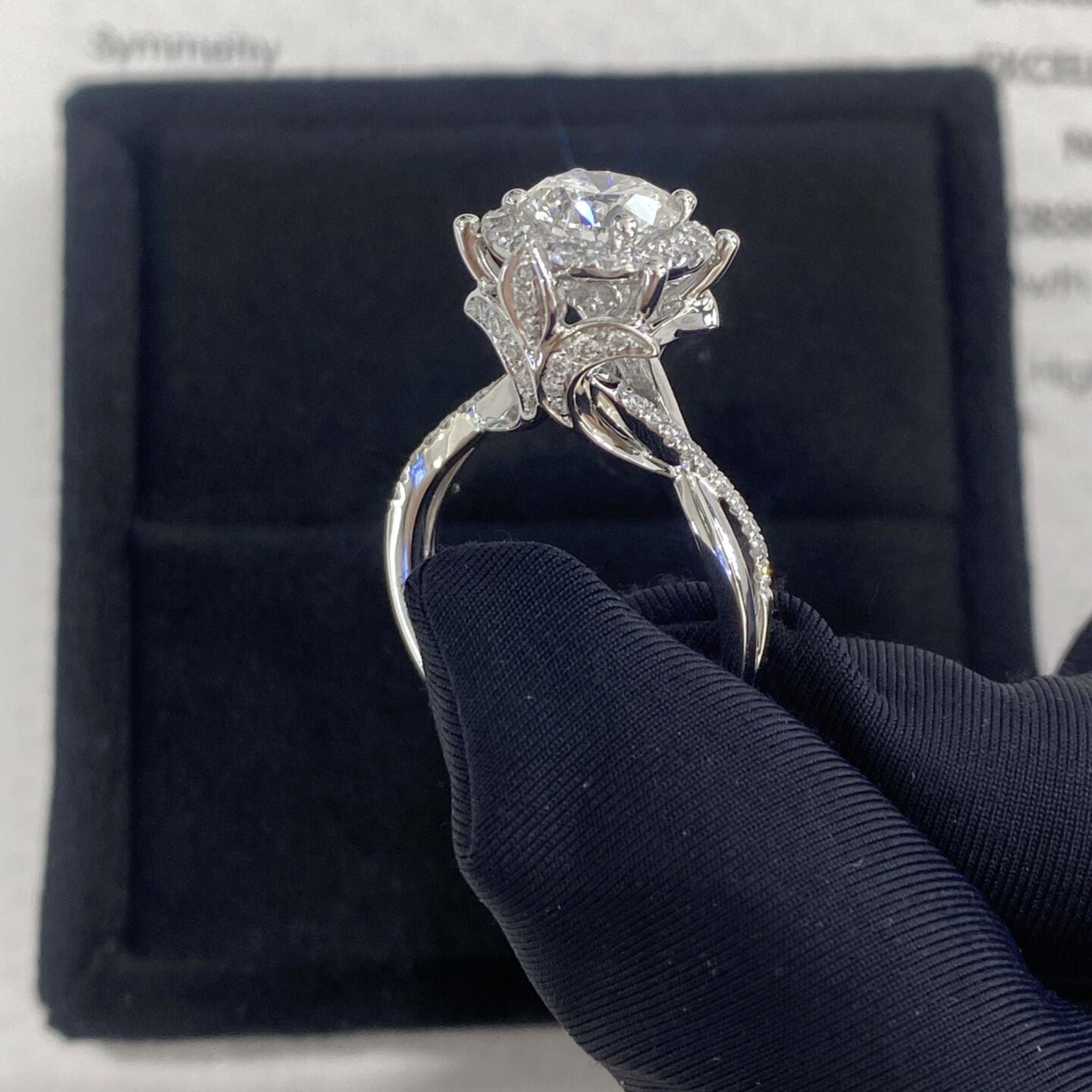 Eternal Flower Engagement Ring (RTS-1176)